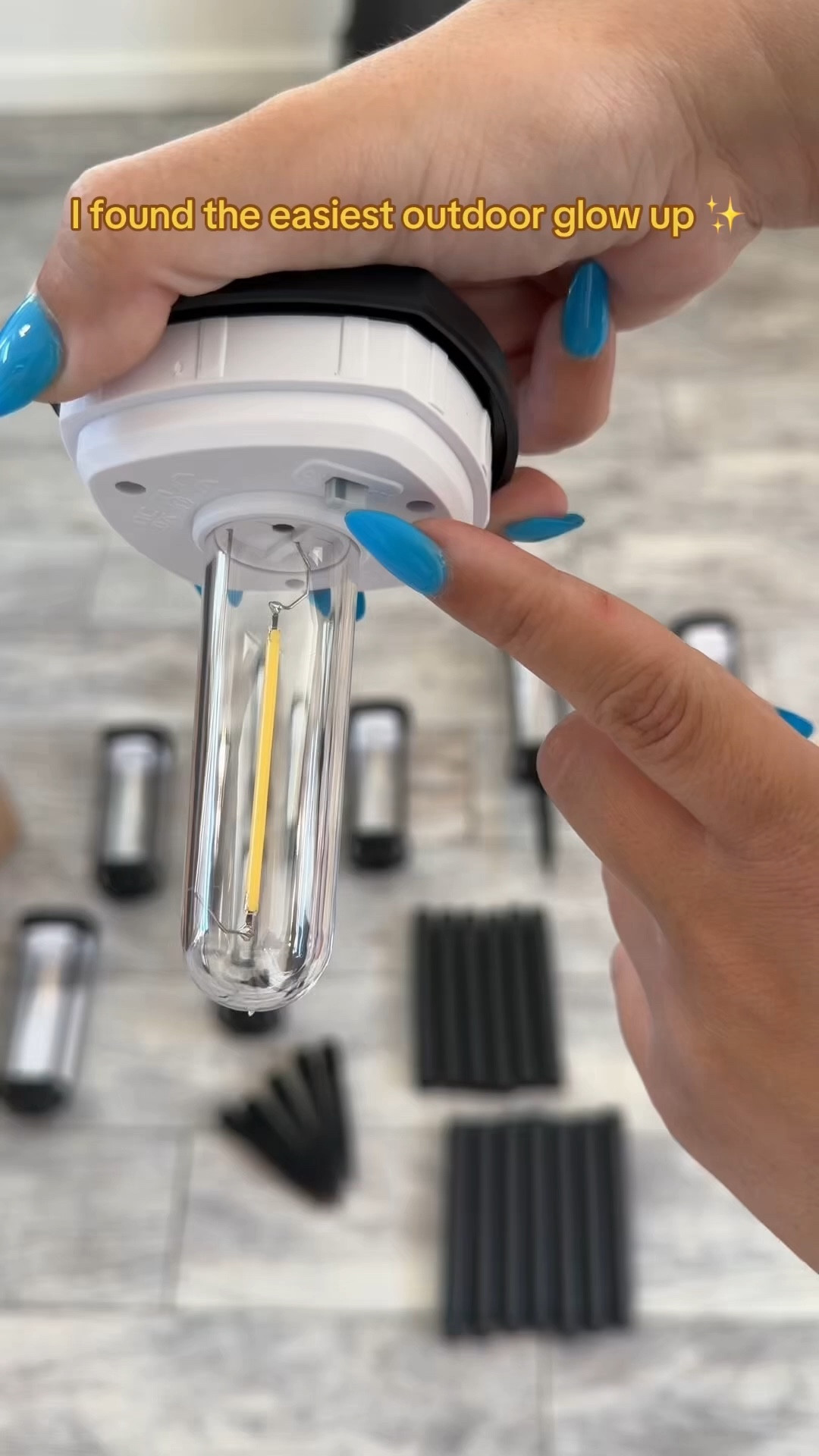 I found the easiest outdoor glow up ✨ #outdoorlighting #solorlights 

#LTKHome