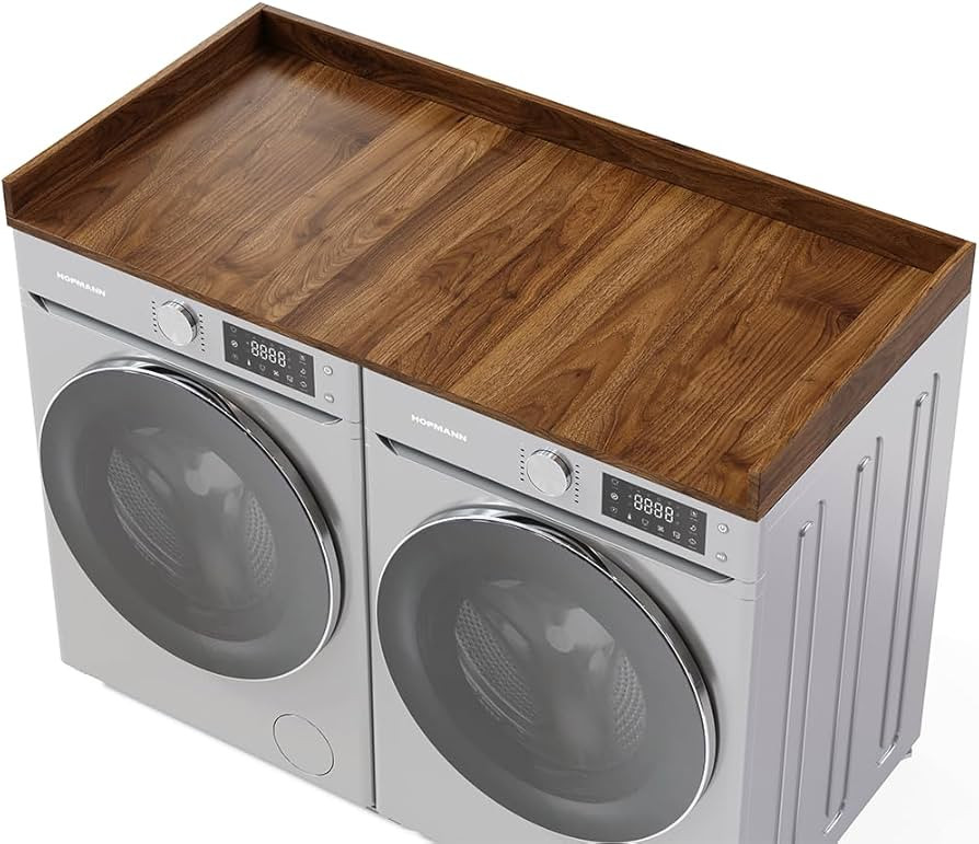OfficeSimpli Washer Dryer Countertop w Non-Slip Pads, Made in USA, Laundry Room Wood Topper, Wash... | Amazon (US)