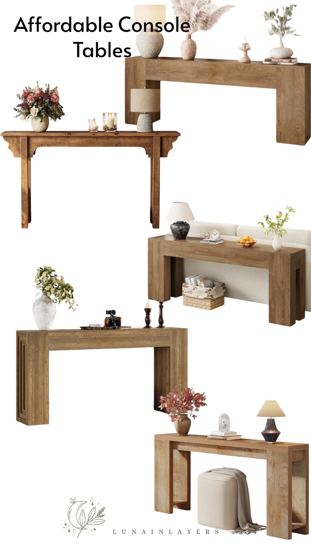 Affordable console table 

#LTKHome