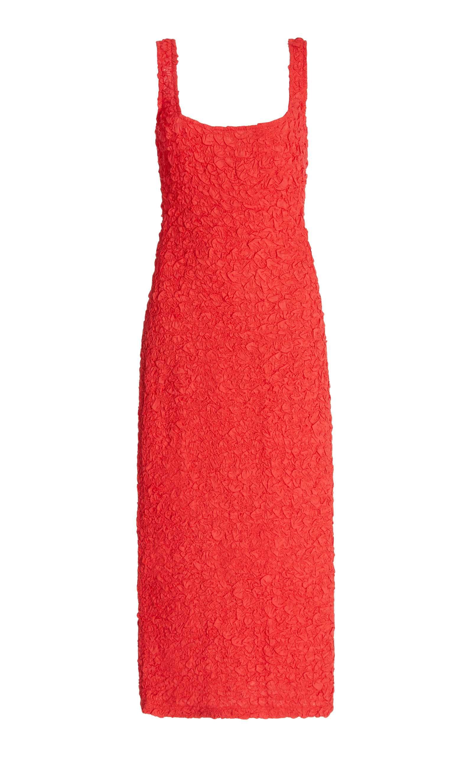 Sloan Smocked Modal Midi Dress | Moda Operandi (Global)