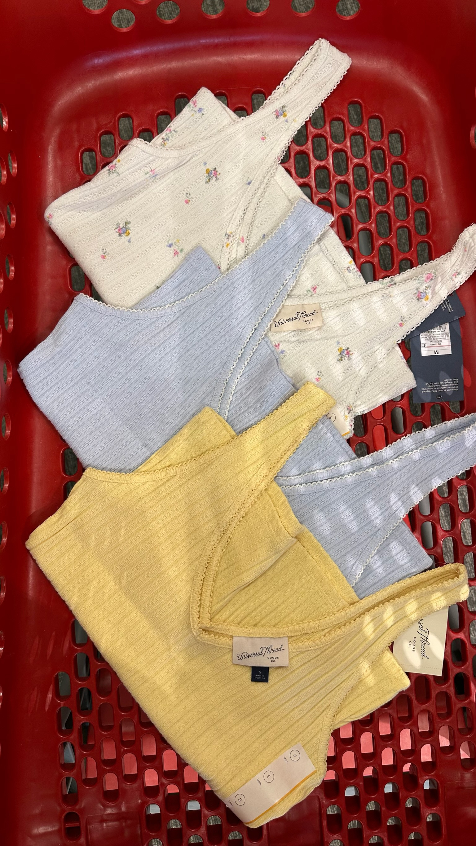 These Target tanks are perfect for spring and only $12! 

 #LTKootd #LTKmomlife #LTKSeasonal