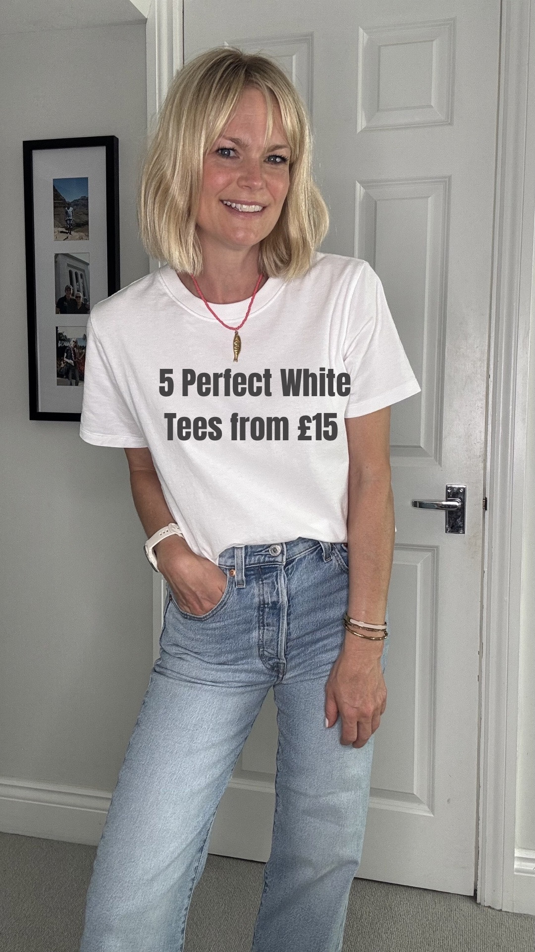 I’ve done the hard work so you don’t have to! 

5 perfect t shirts from £15 - and they all come in lots of other colours if white’s not what you’re after 

Different necklines/materials/sleeves all to suit different body shapes 🙌🙌

Summer outfits 
White t shirt 
Capsule wardrobe

#LTKuk #LTKsummer #LTKstyletip