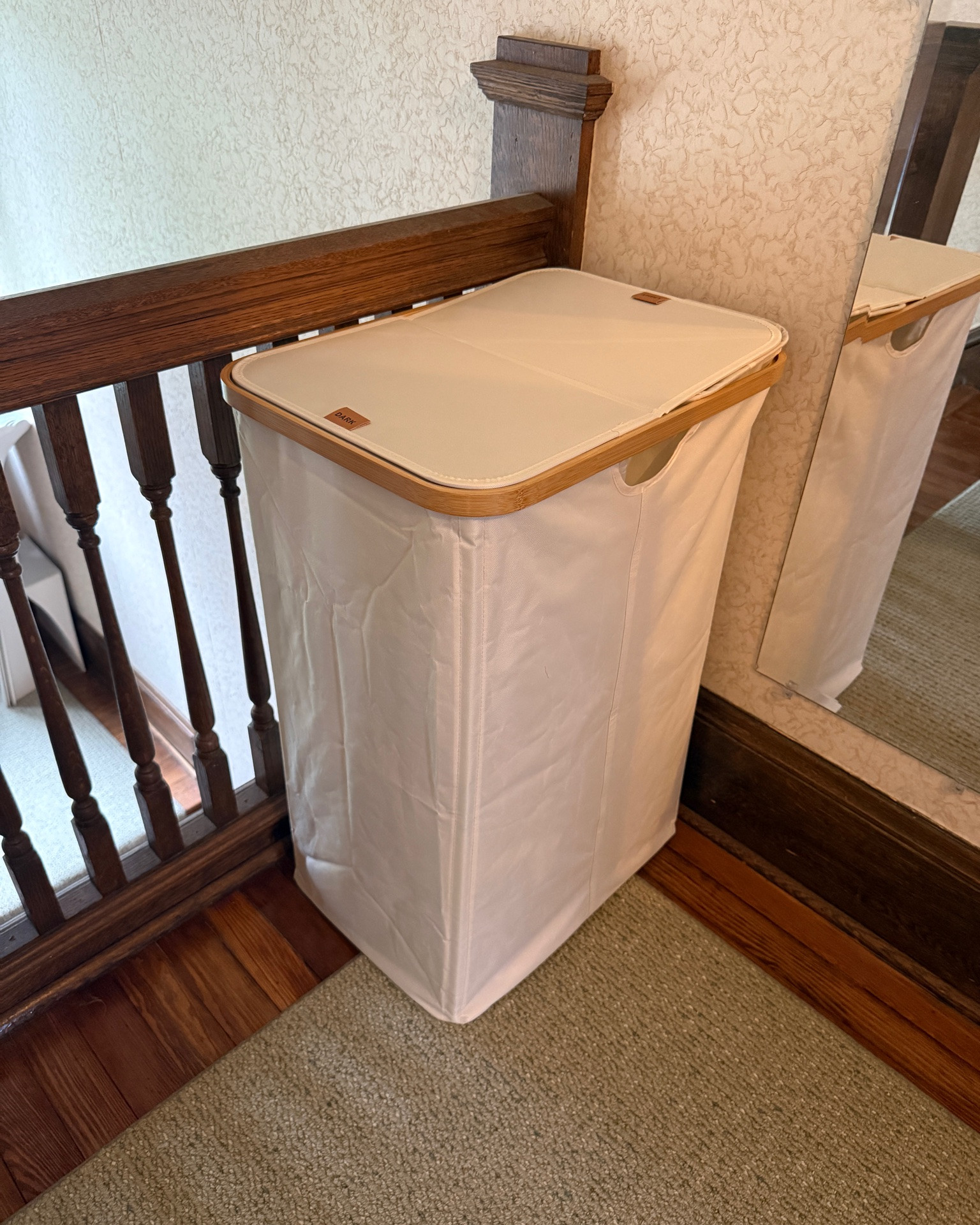 I know I’m getting old because I’m too excited about getting a new laundry basket for the house lol 😂 but I wanted to be able to separate cotton from athletic stuff upstairs so you can just take a bag down and wash whatever is full. Love the removable bags on this one!

#LTKmomlife #LTKHome #LTKMens