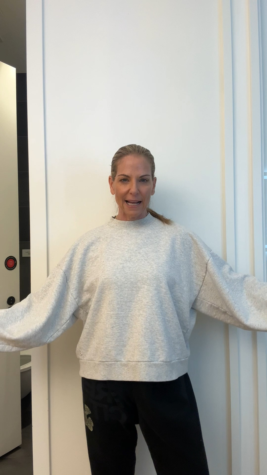 Loving the silhouette on this cozy, cropped sweatshirt! 

#LTKootd #LTKOver40