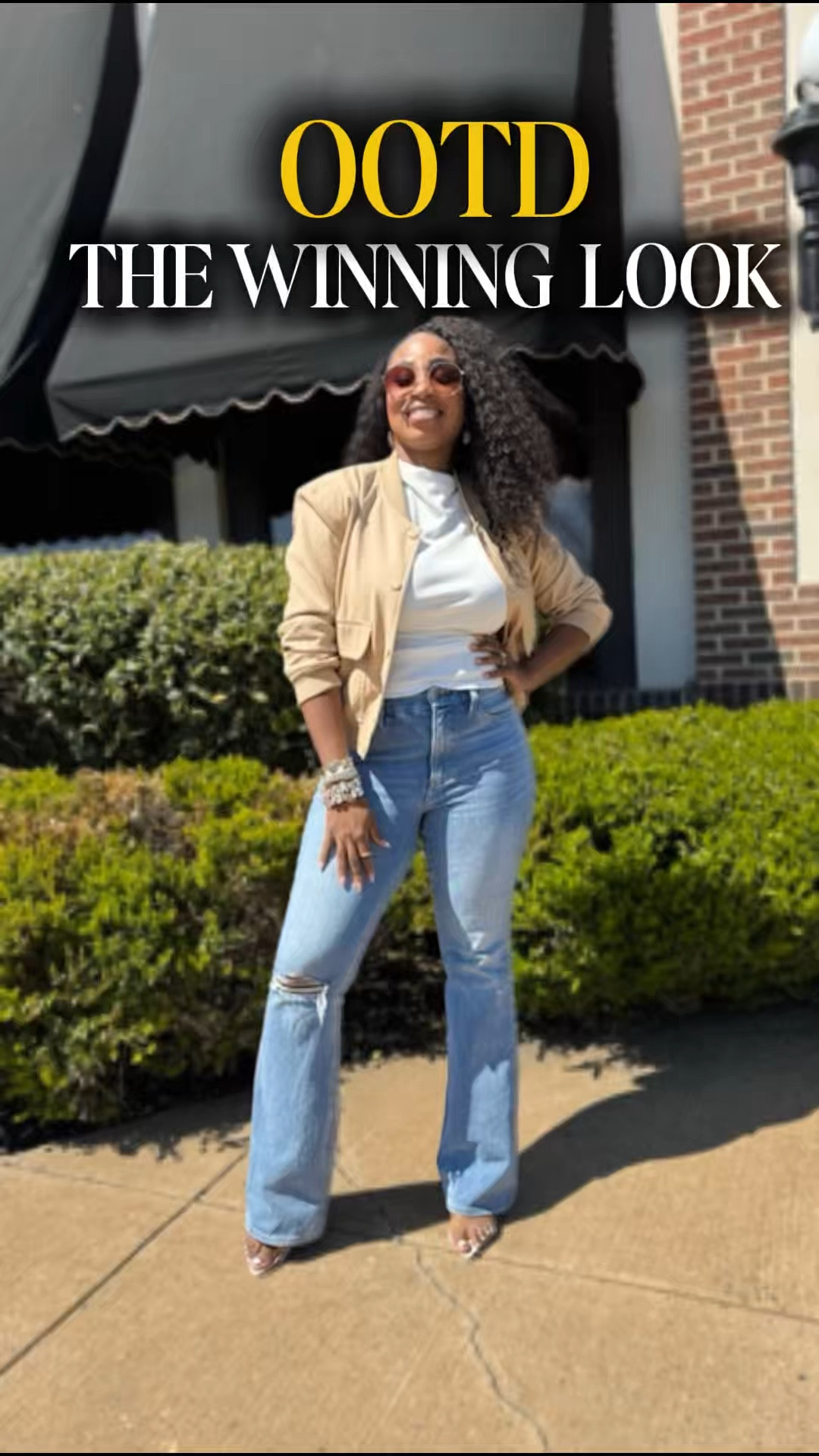 And this is the look I ended up going with 💁🏽‍♀️✨ jacket size M, top S, 7.5 shoes 

#LTKgrwm #LTKvlog #LTKootd