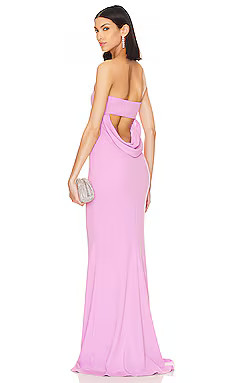 Katie May Mary Kate Gown in Lilac from Revolve.com | Revolve Clothing (Global)