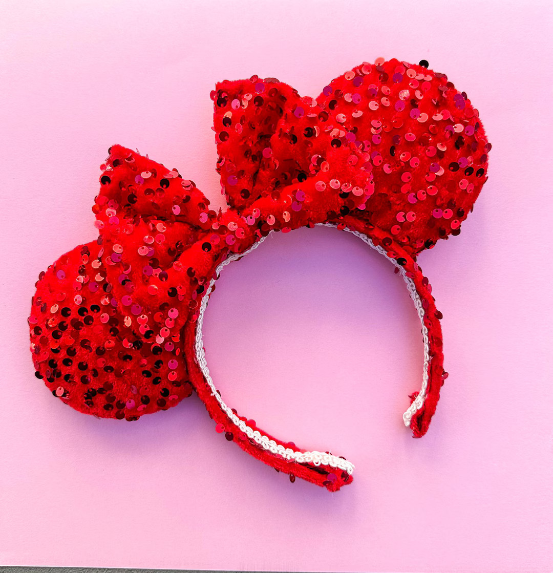 Red Minnie Mouse Ears | Etsy (US)