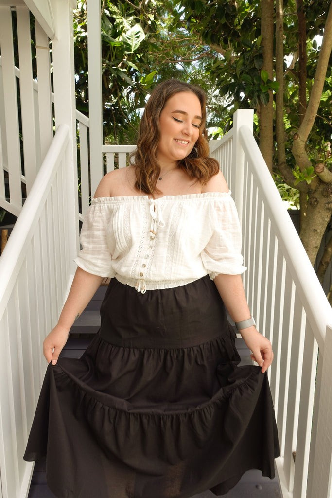 Gabriella Skirt - Black | Petal & Pup (AU)