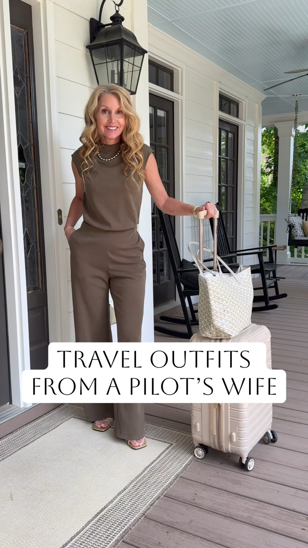 From a pilot’s wife who’s packed for more trips than I can count ✈️
These OGL travel outfits are comfy & perfect from airport to dinner
*wearing a small in all and I’m 5’6”
The jumpsuit I have flats on, the navy pants, I’m wearing a little heel

These are pieces you’ll actually rewear all summer long




OGL travel outfits, airport style, vacation outfits, summer travel fashion, neutral fashion, capsule wardrobe, carry on outfits, wrinkle free clothing, elevated casual style, chic travel outfits, European travel style, cruise outfits, effortless fashion, minimalist fashion, timeless style, over 50 fashion, midlife fashion, women over 50 style, comfortable travel clothes, neutral outfit ideas, summer outfit inspiration, classy casual outfits, smart casual fashion, vacation wardrobe, everyday chic style, travel capsule wardrobe, polished casual looks, lightweight summer outfits, classic fashion, versatile wardrobe staples
#OGLmove #travelstyle #airportoutfit #neutralstyle #midlifefashion #over50style #traveloutfits #capsulewardrobe #classicstyle #effortlessstyle

#LTKTravel #LTKOver40 #LTKWorkwear