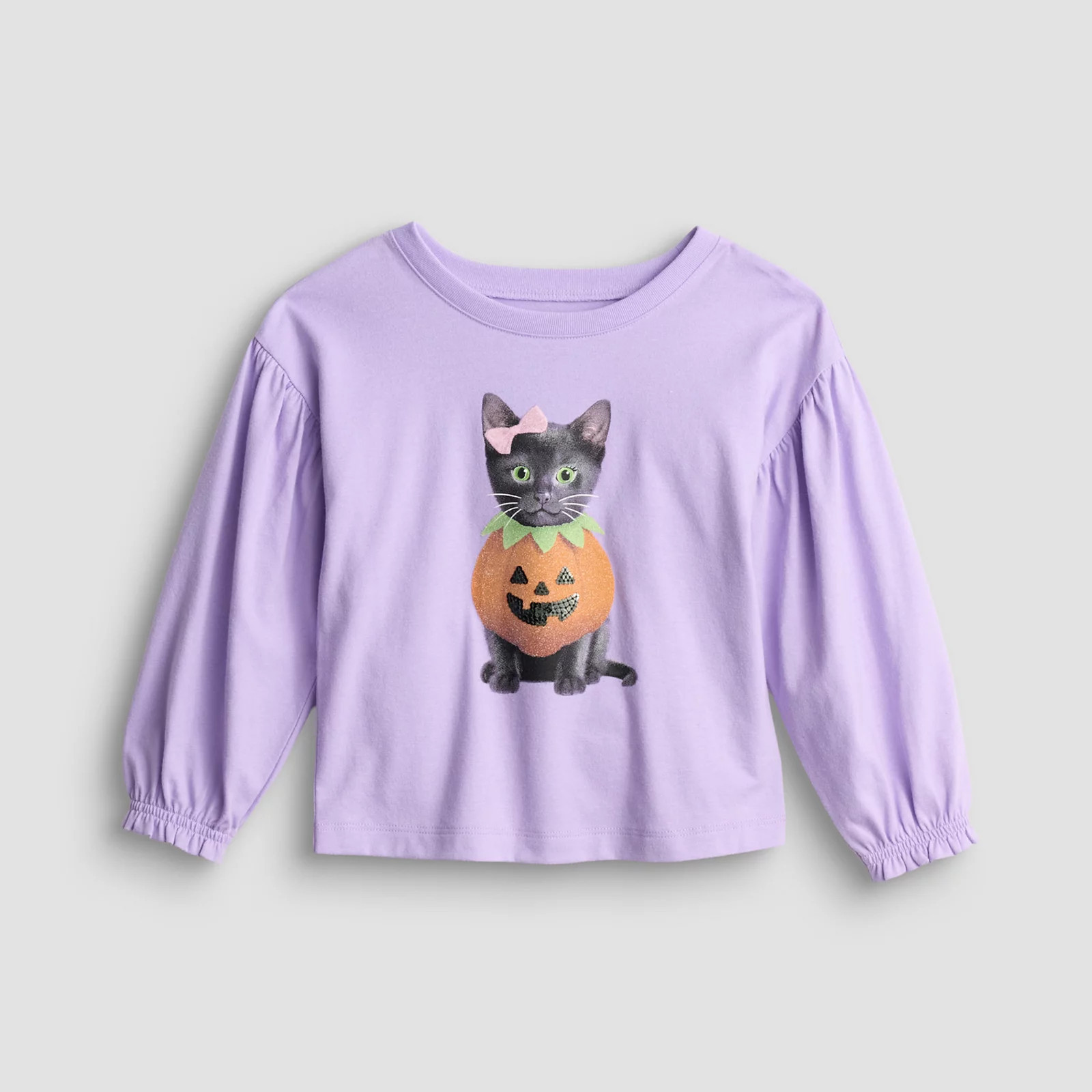 Girls 4-12 Jumping Beans\u00ae Halloween Ruffle Cuff Long Sleeve Tee | Kohl's