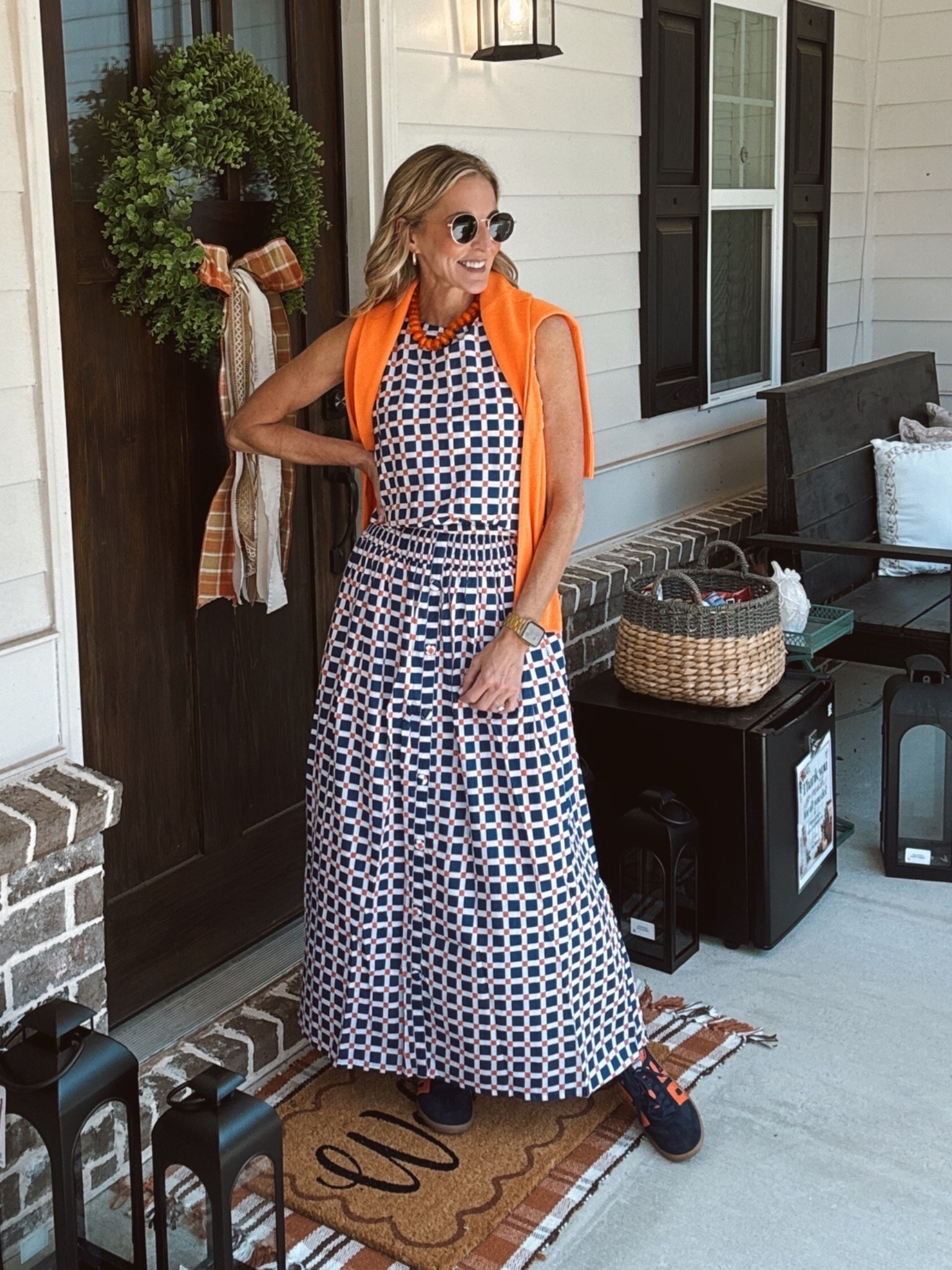Game day, but make it cute! 🧡💙 Sharing some of the cutest orange + blue looks that are perfect for an Auburn game day—or anytime your favorite colors just happen to be orange and blue! I’ve linked up this look plus SO many more game day finds from my friends at Clover + Bee. Use code LUCKY10 for a discount at checkout! And yes… this is what I’ll be wearing to the game this weekend. 🏈

Comment GAME and I’ll send you all the links!

Auburn game day outfit | orange and blue outfit | college game day style | SEC game day fashion | women’s game day dress | Auburn outfit ideas | fall game day style @Clover + Bee