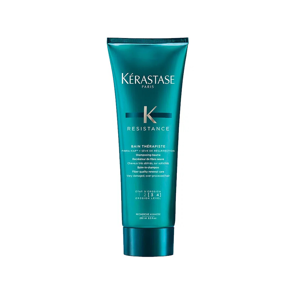 Kit Kérastase Résistance Thérapiste - Shampoo  250 ml + Máscara  200 ml + Sérum  30 ml - AMO... | Amobeleza (BR)
