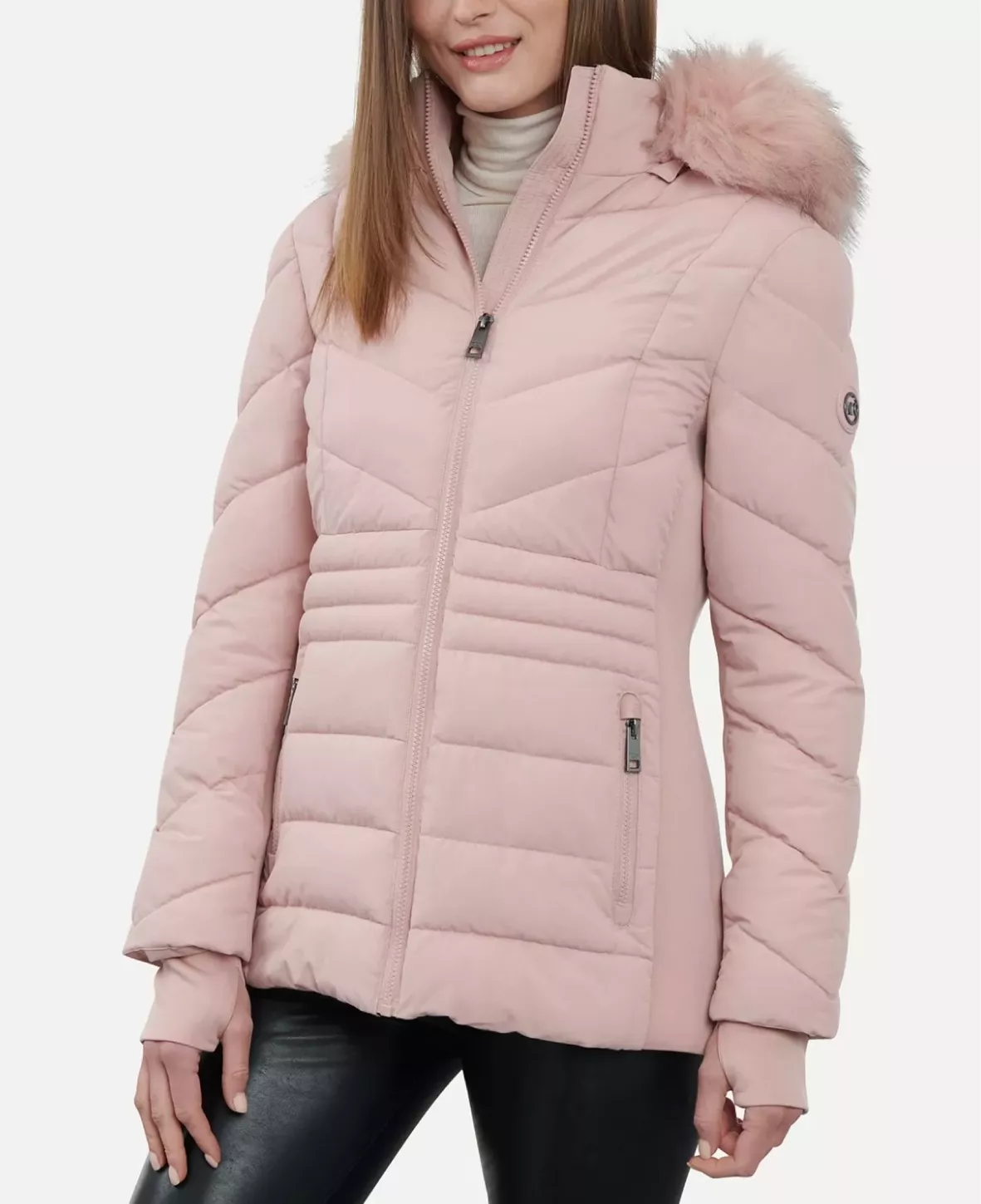 Women's Faux-Fur-Trim Hooded … curated on LTK