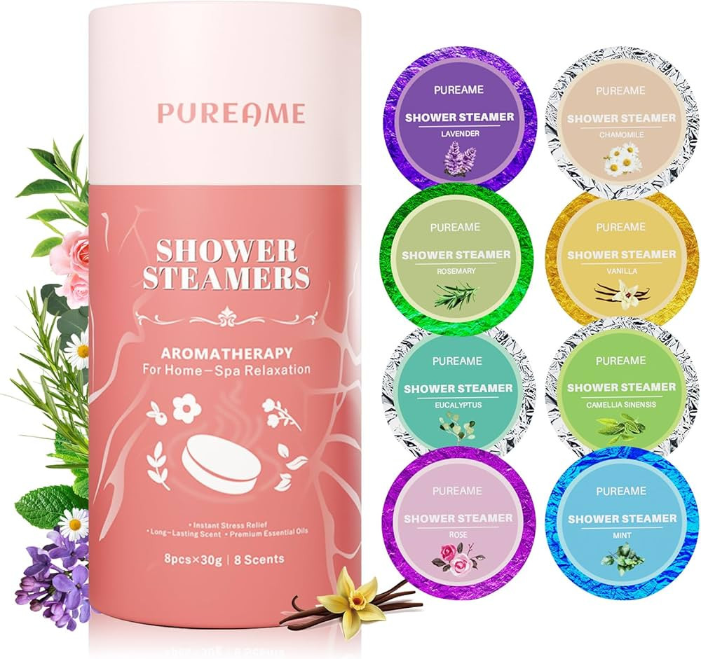 Amazon.com: Body Restore Shower Steamers Aromatherapy 8 Pack - Christmas Gift Stocking Stuffers N... | Amazon (US)