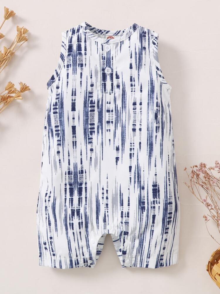 Baby Allover Print Tank Romper | SHEIN