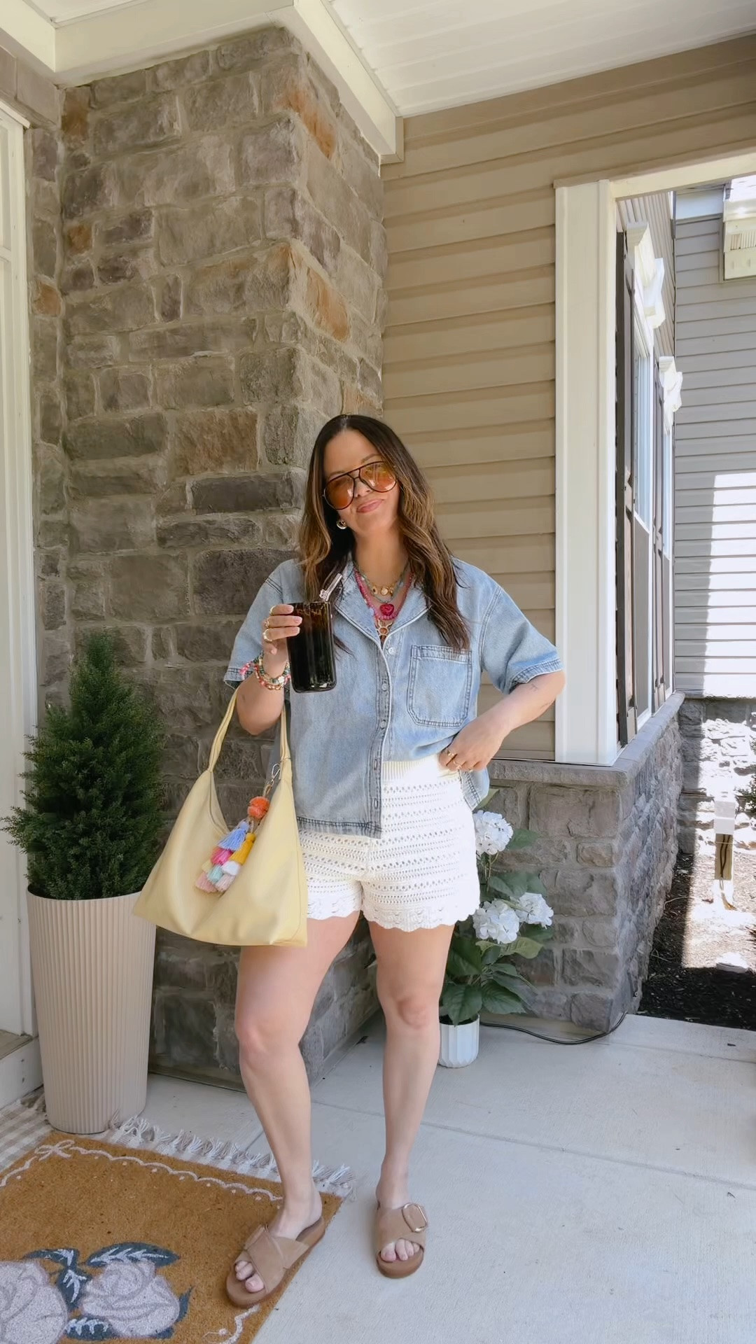 Wearing an XL in both pieces..

#LTKootd #LTKmomlife #LTKMidsize