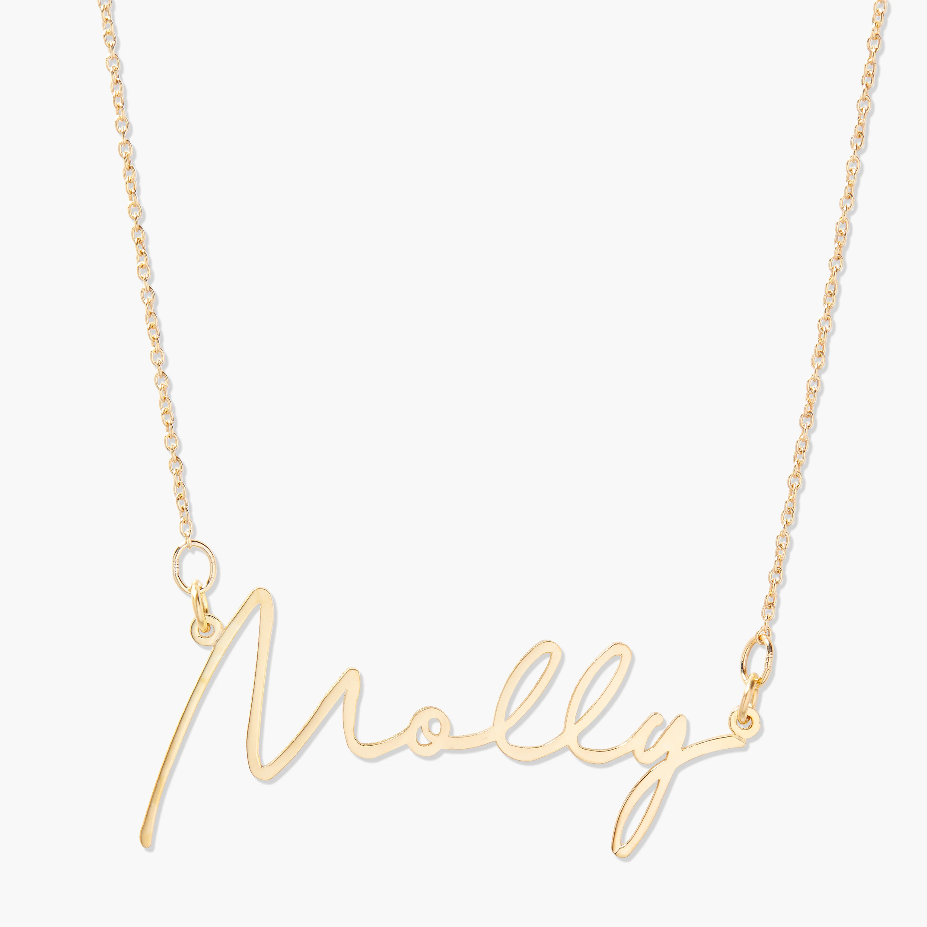 Louise Nameplate Necklace | Brook and York