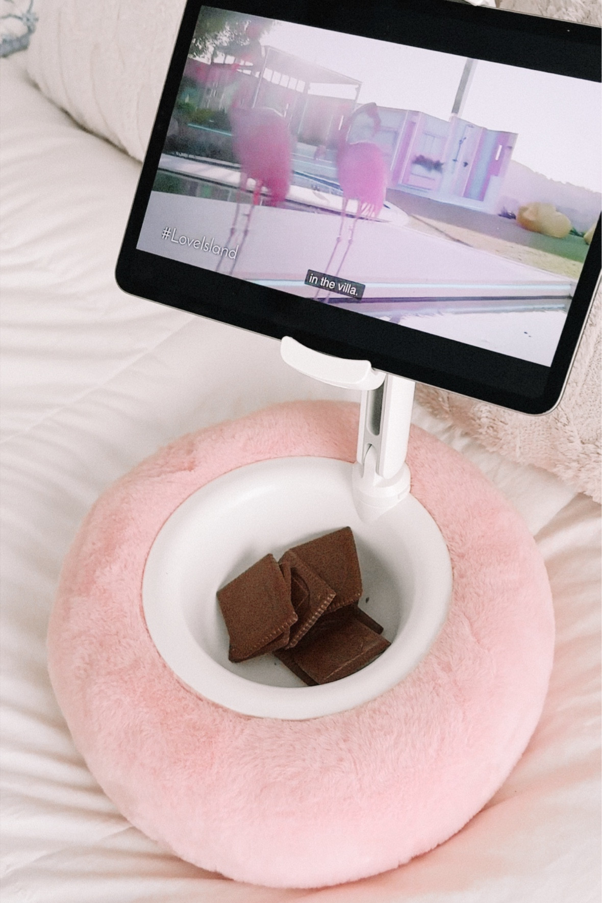 Cozy iPad accessories, snack and tablet pillow, cozy essentials, kindle accessories 