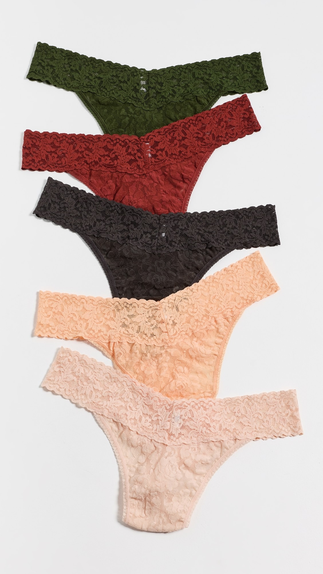 Lace Original Rise 5 Pack | Shopbop