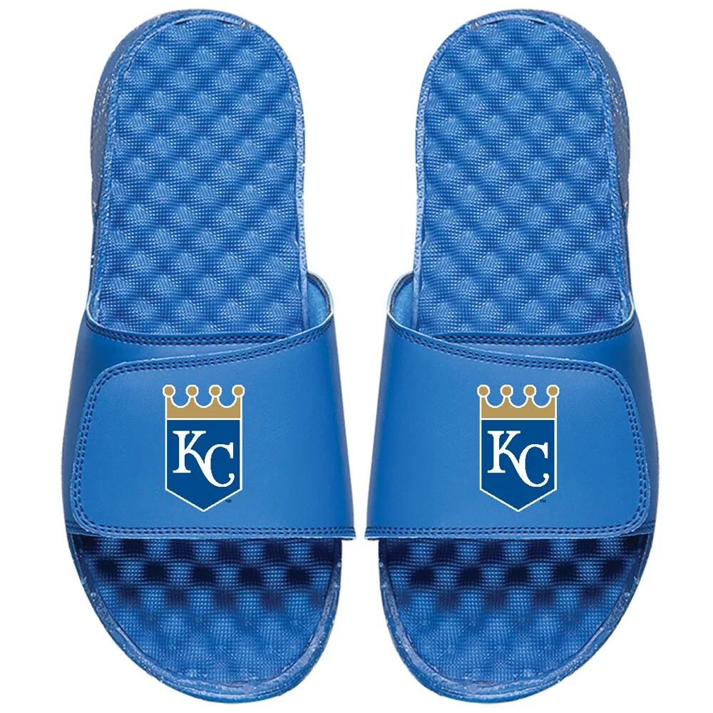 Youth ISlide Royal Kansas City Royals Primary Logo Slide Sandals - Walmart.com | Walmart (US)