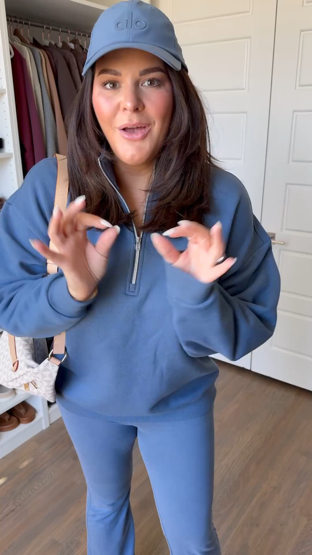 Comfy and casual fall outfit idea! How gorgeous is this color?! Perfect for running errands, school pickup, school drop off and travel too.

Size: Large
* Top & Bottoms

#outfits #affordablefashion #everydayoutfit #outfitideas #midsizestyle #midsizefashion #fashionstyle

Size 12, size 14, mom style, fall fashion, outfits, outfit idea, casual outfit idea, weekend outfit

#LTKdayinmylife #LTKgrwm #LTKootd