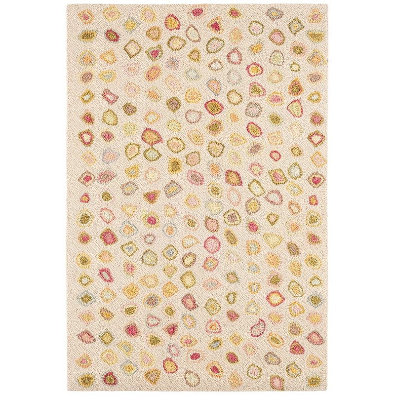 Cat's Paw Pastel Hand Micro Hooked Wool Rug | Annie Selke