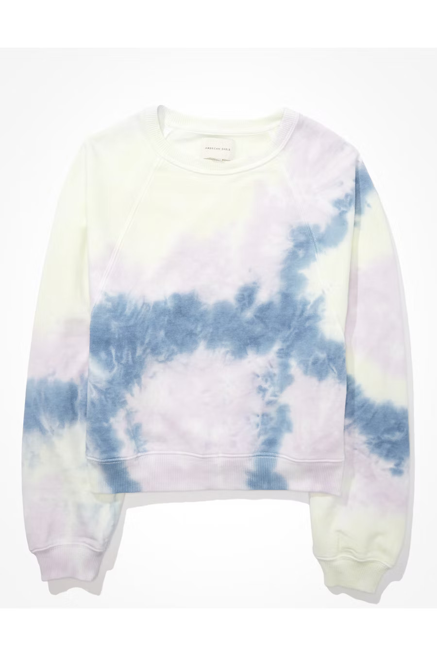 AE Fleece Cropped Crew Neck Sweatshirt | American Eagle Outfitters (US & CA)