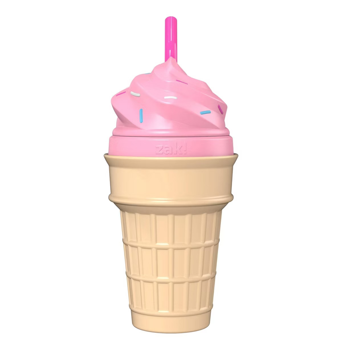 16 fl oz Zak Designs Ice Cream Hydration Strawberry | Target