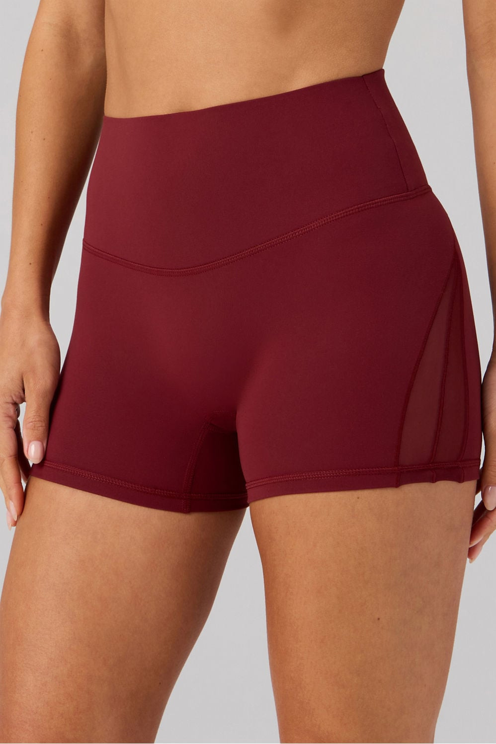 The No-Seam PureLuxe TLC Mesh Short 4" | Fabletics