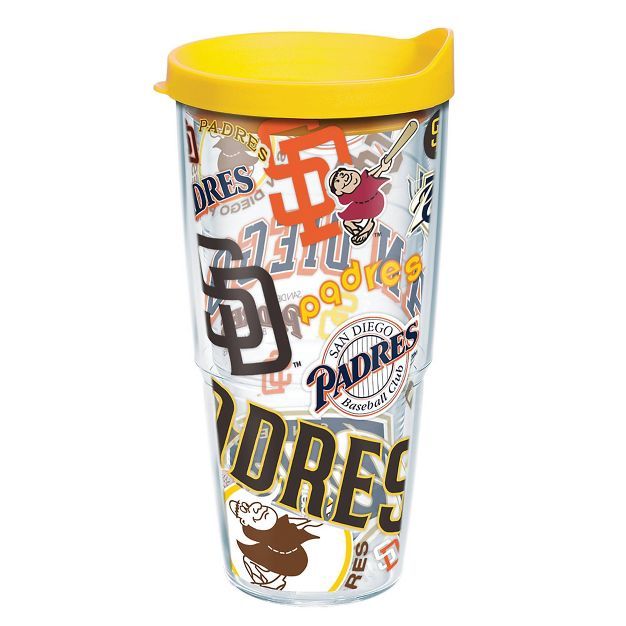 MLB San Diego Padres Classic Tumbler with Lid - 24oz | Target