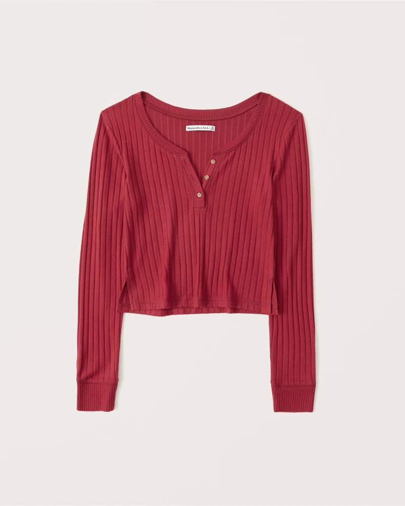 Cozy Sleep Henley | Abercrombie & Fitch (US)