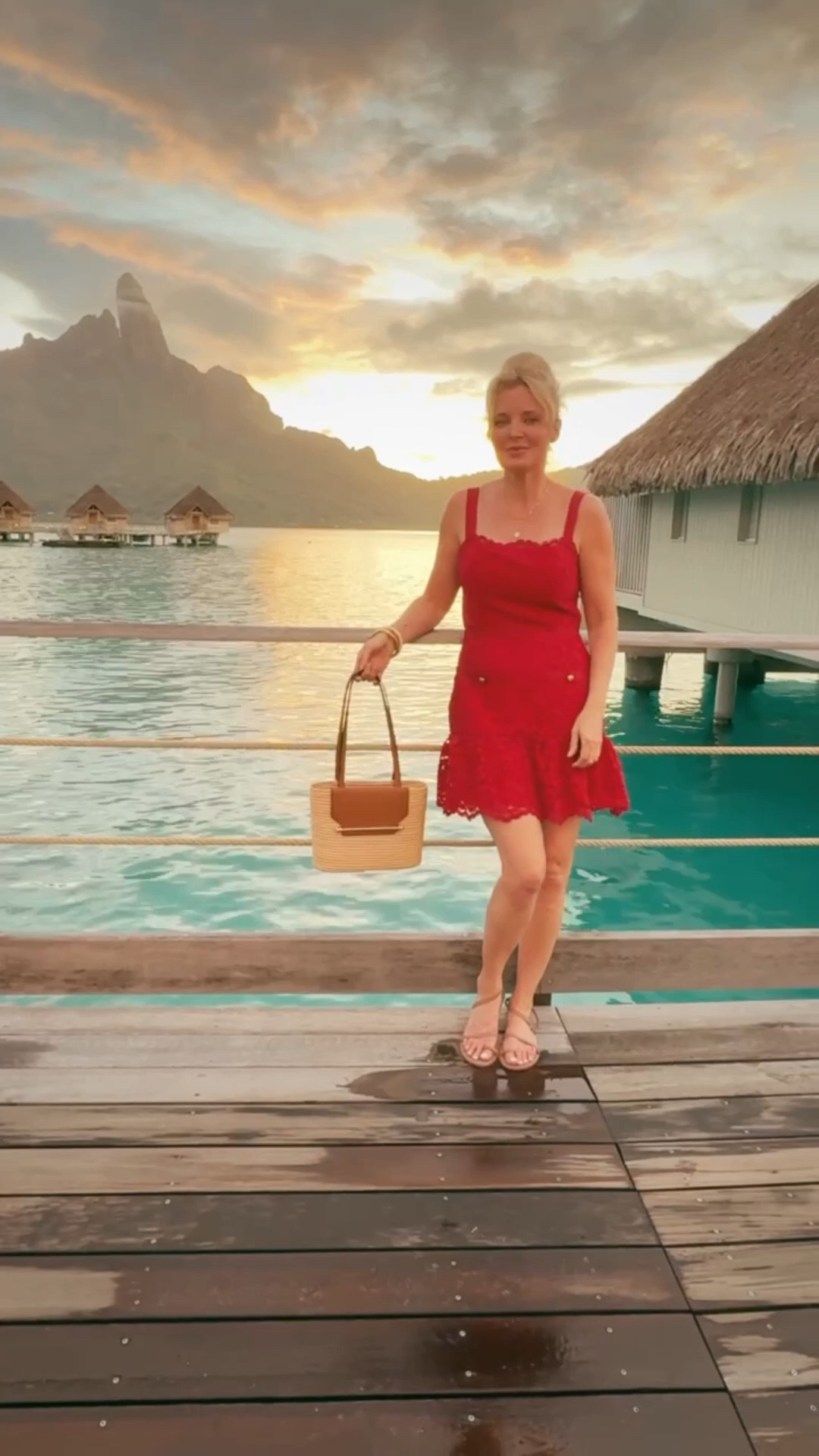 Red lace mini for summer that’s also comfortable and lightweight? Yes, please. @Revolve Runs TTS. I’m wearing a size small. 

#LTKOver40 #LTKSeasonal #LTKTravel