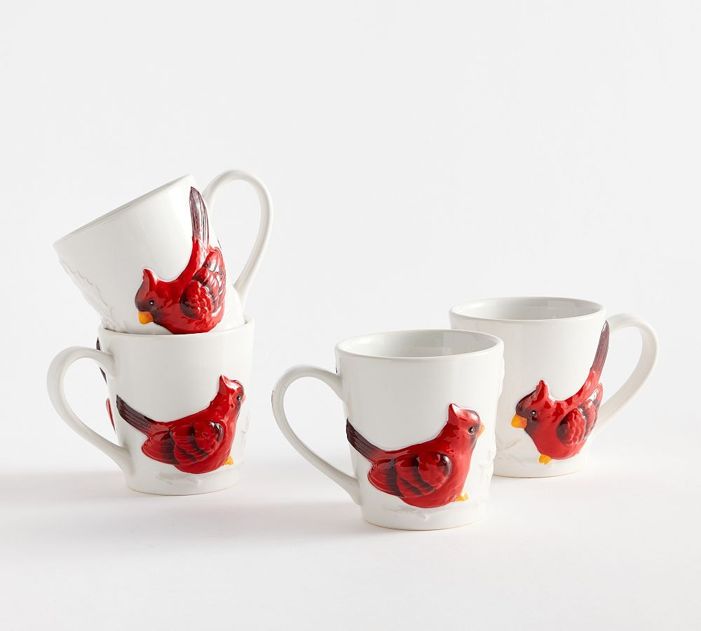 Cardinal Stoneware Mugs | Pottery Barn (US)