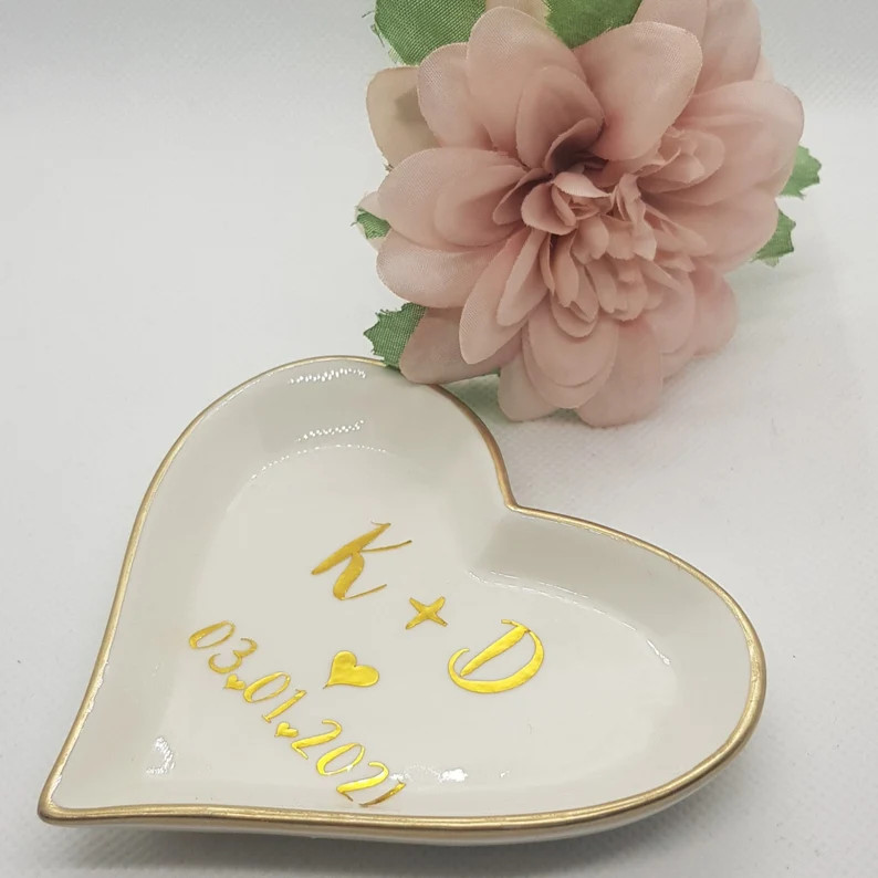 Christmas Stocking Stuffer  Engagement Ring Dish Personalized | Etsy | Etsy (CAD)