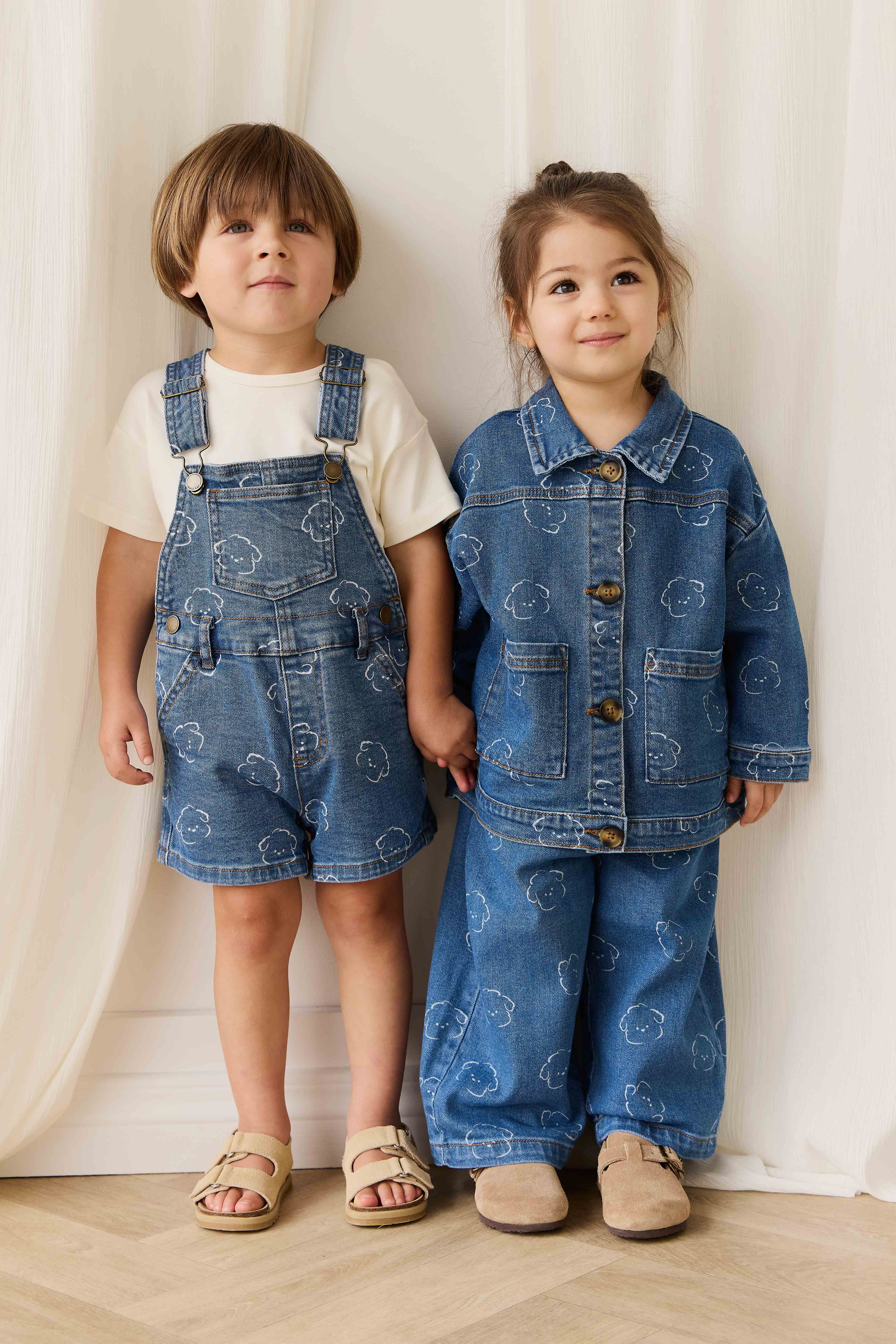 Fenix Short Overalls-Haru Denim | Jamie Kay