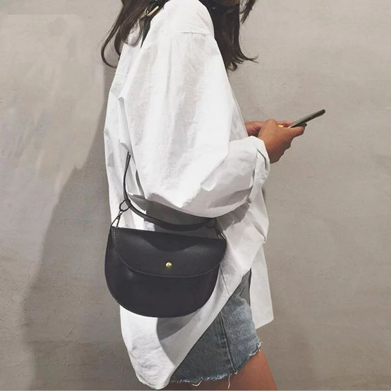 Multi-Use Women Leather Belt Bag Phone Pouch Fanny Pack Luxury Brand Female Wais - Walmart.com | Walmart (US)