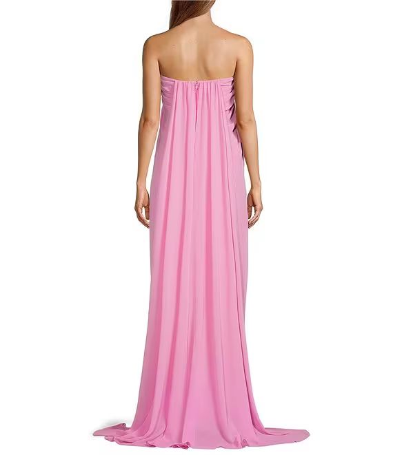 x Breast Cancer Awareness Capsule Stacy Chiffon Dress | Dillard's
