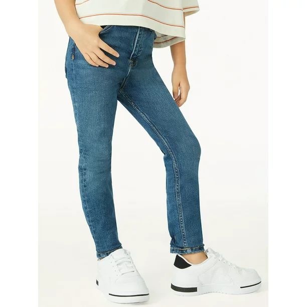 Free Assembly Girls True Waist Skinny Jeans, Sizes 5-18 | Walmart (US)