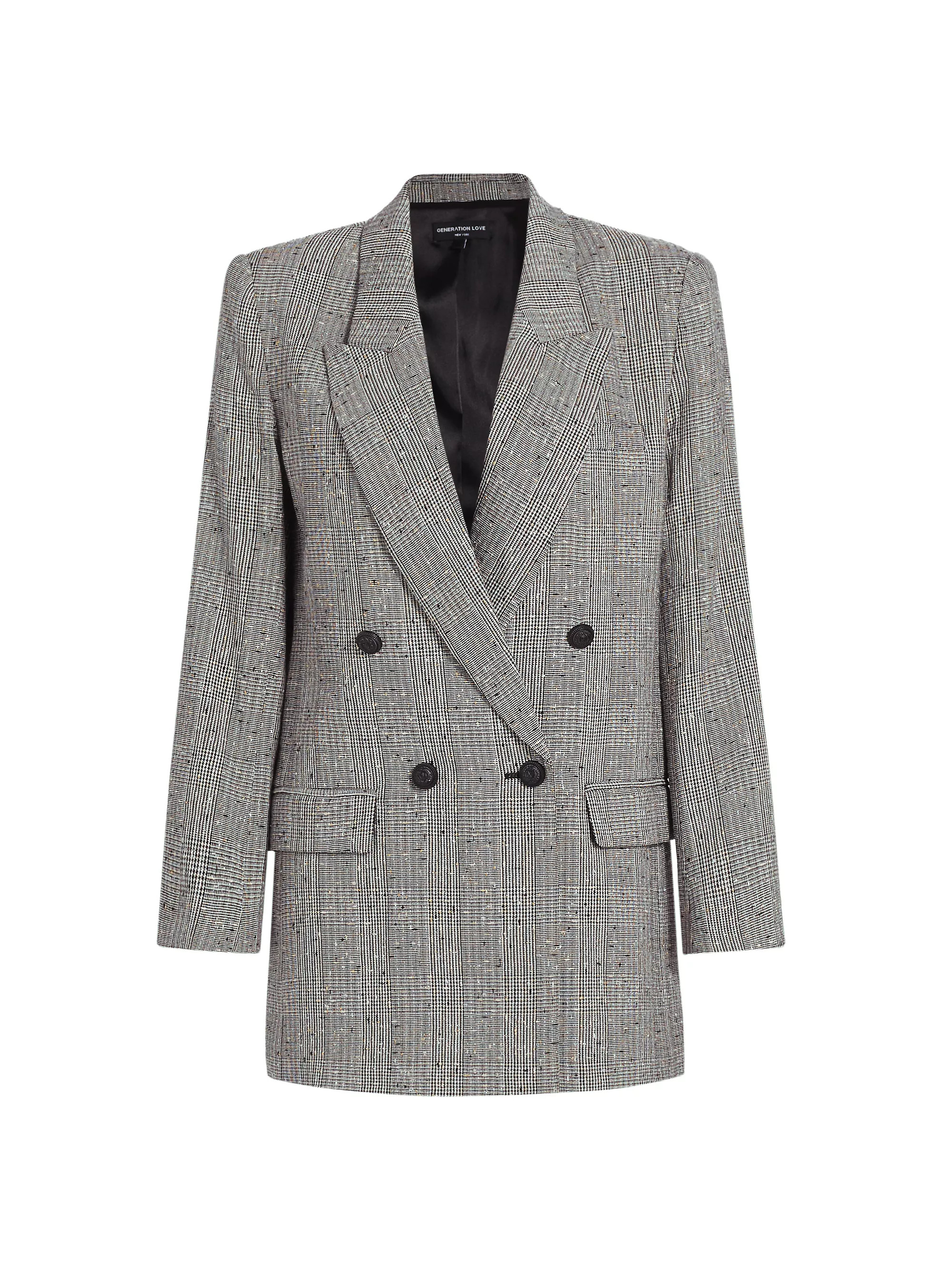 Penelope Oversized Plaid Blazer | Saks Fifth Avenue