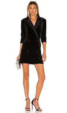 Ruched Velvet Blazer Dress
                    
                    1. STATE | Revolve Clothing (Global)