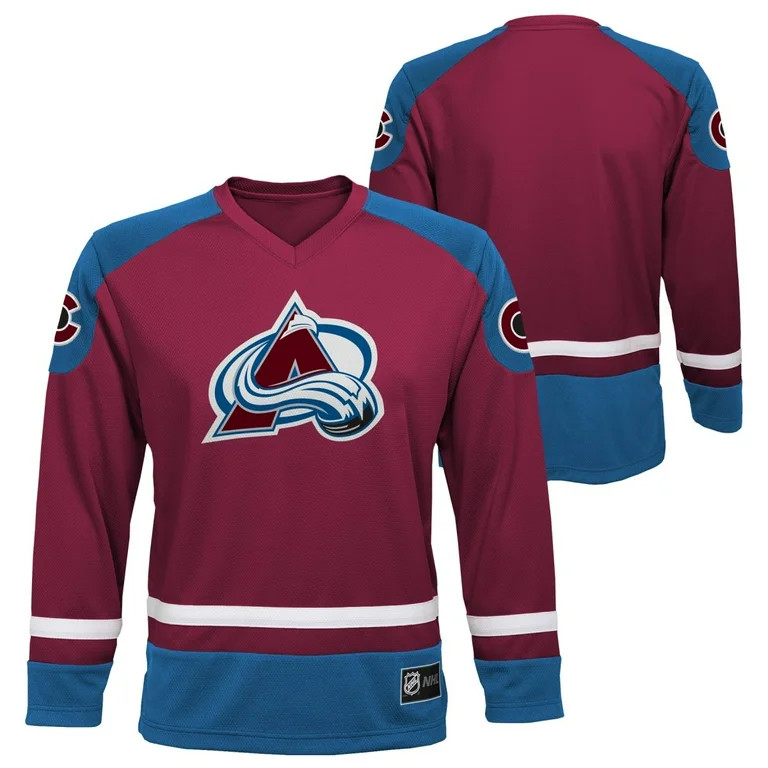 COLORADO AVALANCHE Boys Primry Color Synthetic Replica Jersey | Walmart (US)