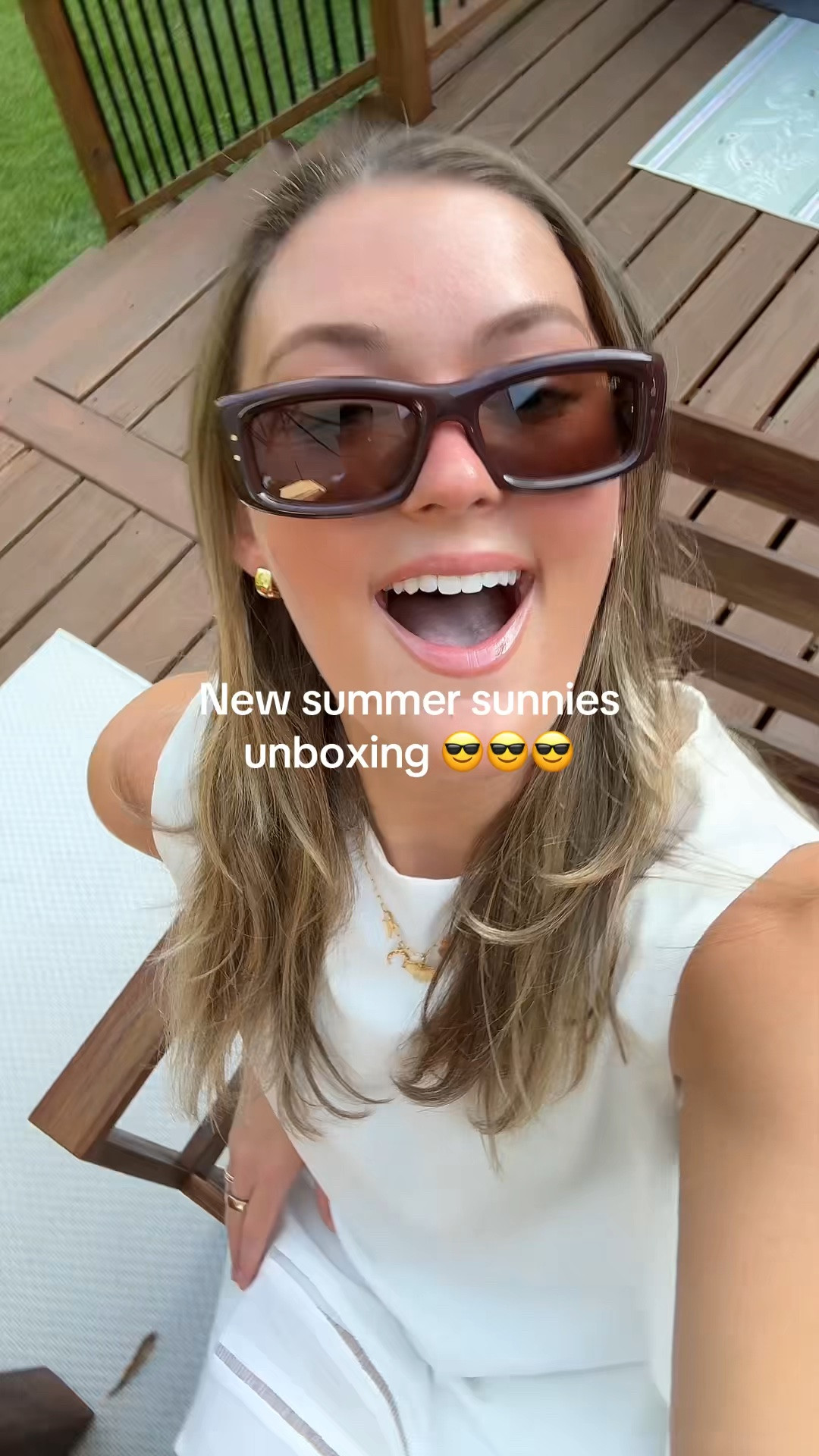 New summer sunglasses!!!! Obsessed with the chocolate brown. Got these at Sunglass Hut but it’s the Ray Ban x Travis Scott collab

#LTKSwim #LTKSeasonal #LTKootd