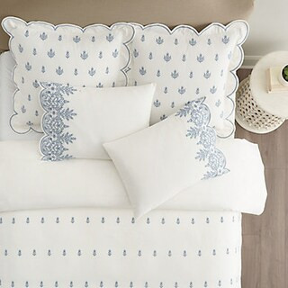 Marie Embroidered Scallop Bedding | Ballard Designs, Inc.