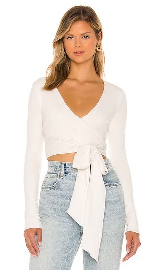 Camila Top in Cloud White | Revolve Clothing (Global)