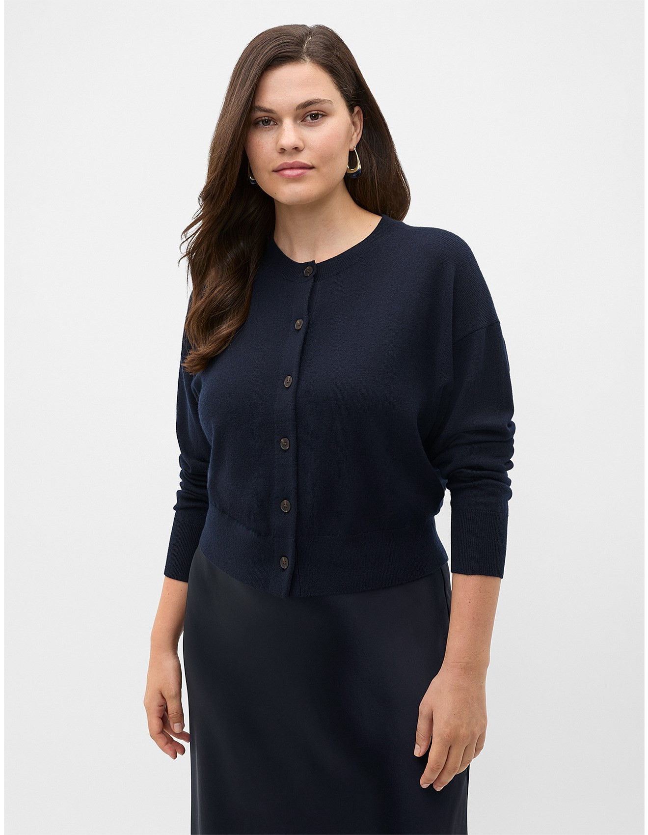 AUSTRALIAN MERINO SLOUCH CARDIGAN | David Jones (Australia & New Zealand)