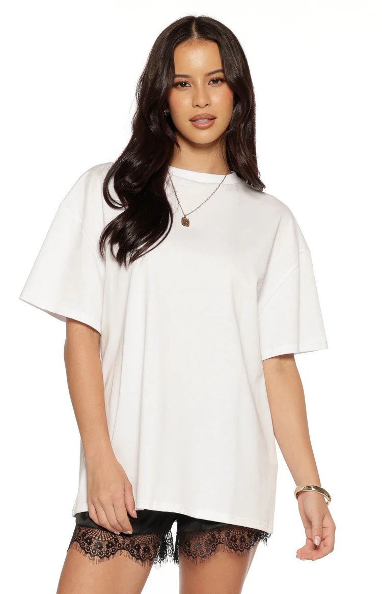 Alba Plain White Tee | Beginning Boutique (AU)