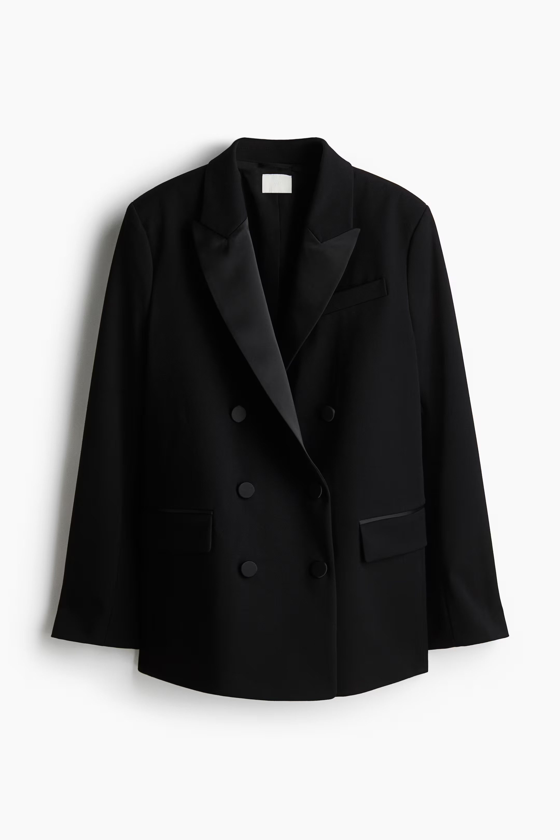 Double-breasted tuxedo blazer | H&M (UK, MY, IN, SG, PH, TW, HK)