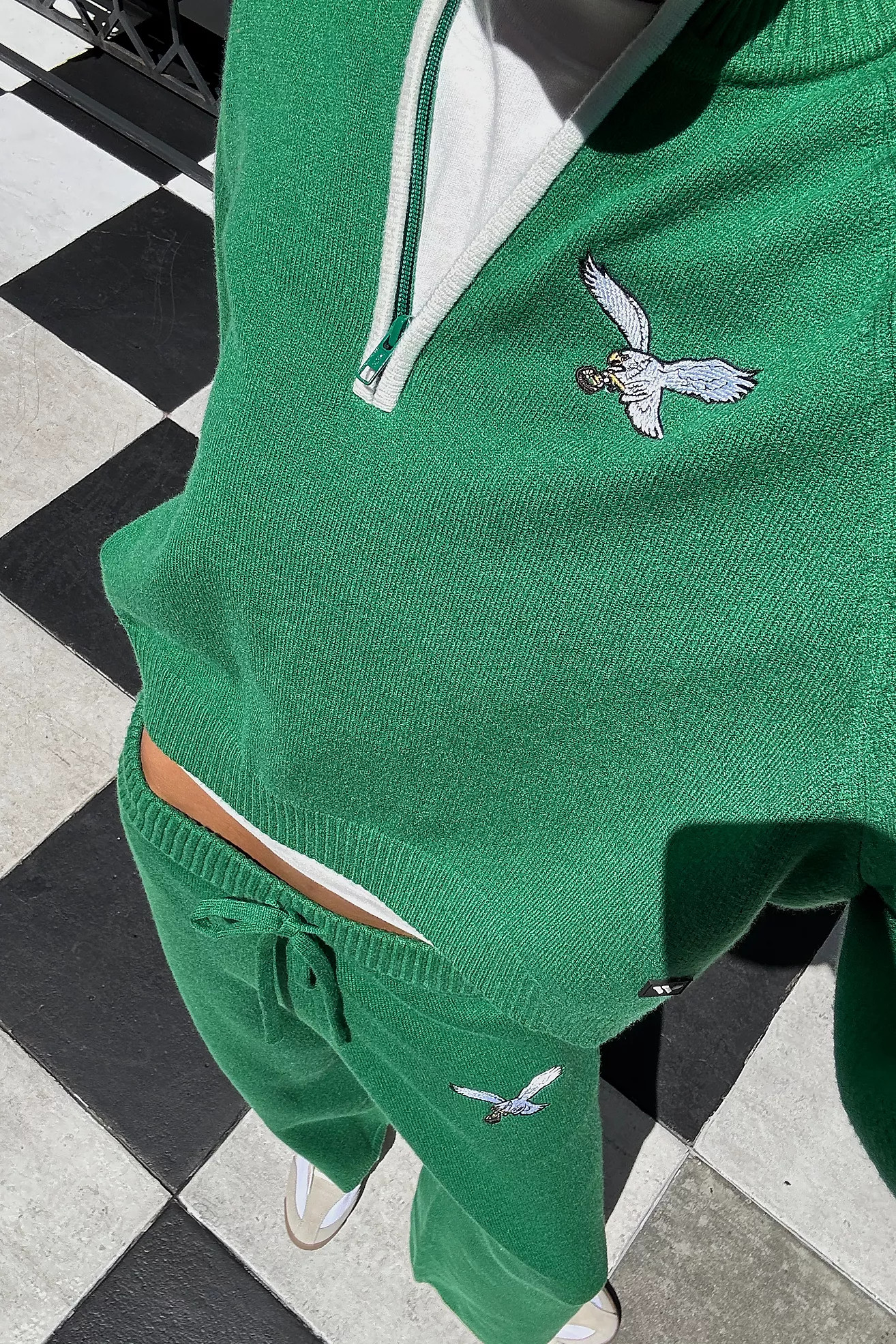 The Wild Collective NFL Quarter-Zip Sweatshirt | Anthropologie (US)