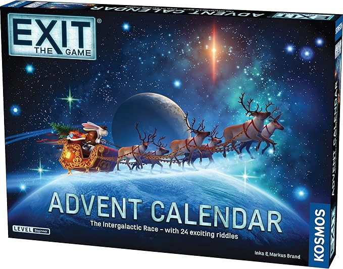 EXIT: The Game - Advent Calendar - The Intergalactic Race | Holiday Escape Room | 24 Days of Ridd... | Amazon (US)