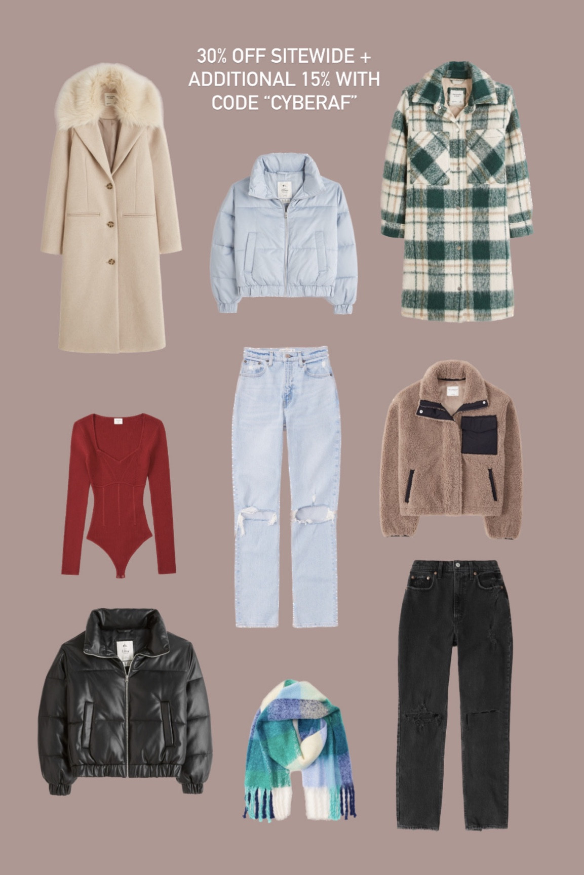 Abercrombie style, Abercrombie jeans, Abercrombie favorites, Abercrombie Black Friday sale, Abercrombie cyber week sale, winter coats, Abercrombie, winter favorites, Abercrombie must haves, fall outfits, winter, outfits, autumn outfits, fall styles, winter styles, puffer jackets

#LTKGiftGuide #LTKHoliday #LTKCyberweek